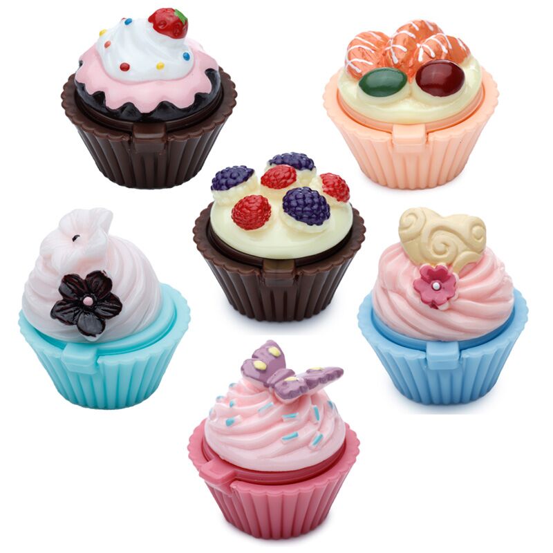 Feeën cake lipgloss klapt open
