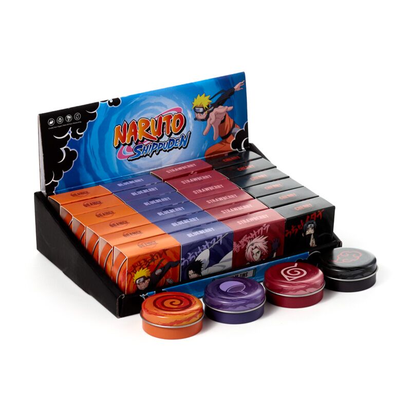 Naruto lippenbalsem in blik