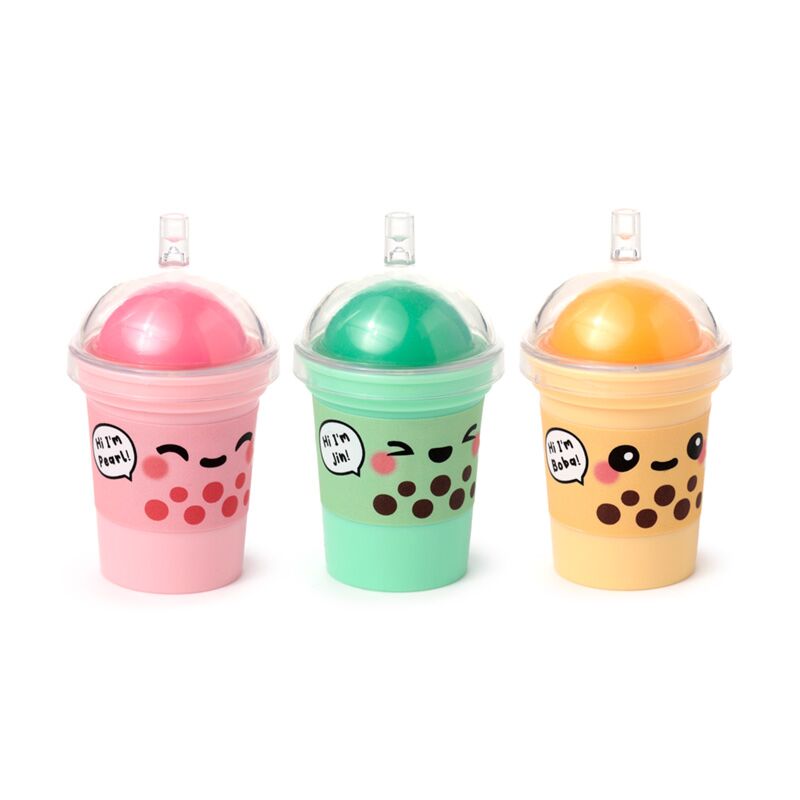 Foodiemals lippenbalsem bubble tea houder