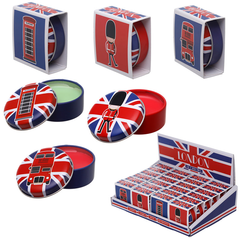 Londen souvenir lippenbalsem in blik