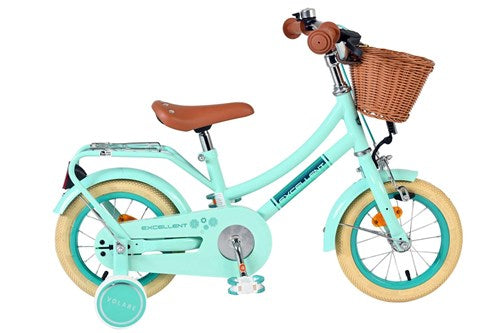 Volare excellent kinderfiets - meisjes - 12 inch - groen