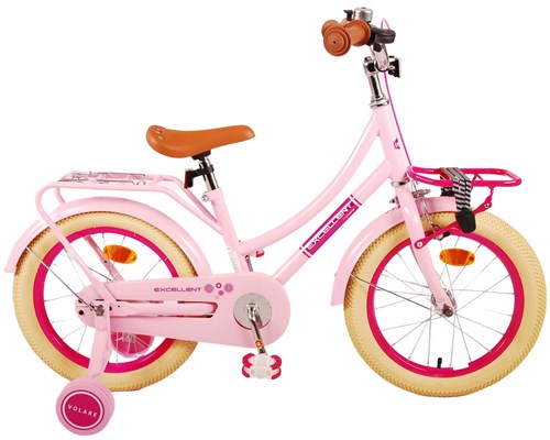 Volare 16 inch fiets excellent roze oma transport 21388