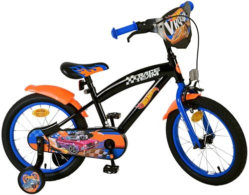 Ngk Hot Wheels 16 inch bike black orange blue 31656