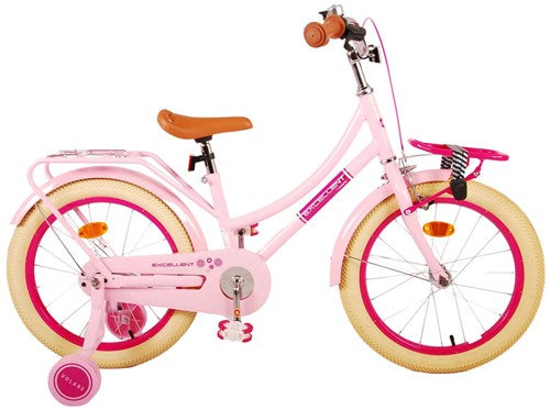 Volare 18 inch fiets excellent roze oma transport 21778