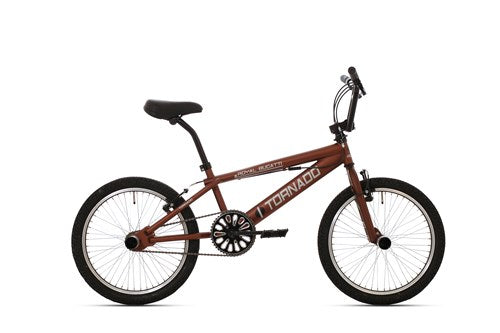 Vélo freestyle Tornado 20 pouces brun étincelant mat 2000031