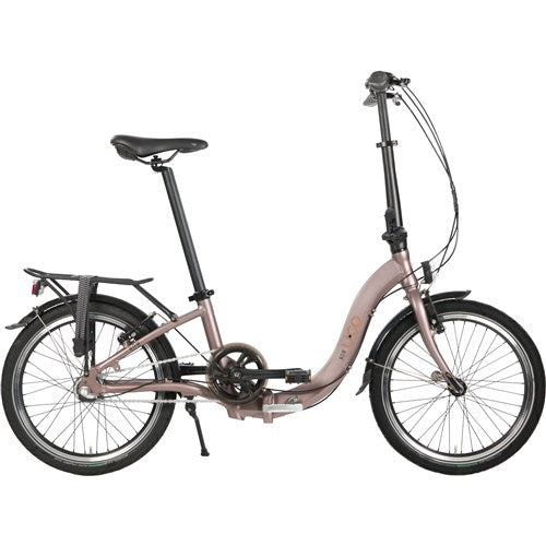 U.go vélo pliant 20 pouces 3v low entry now i3 marron marron