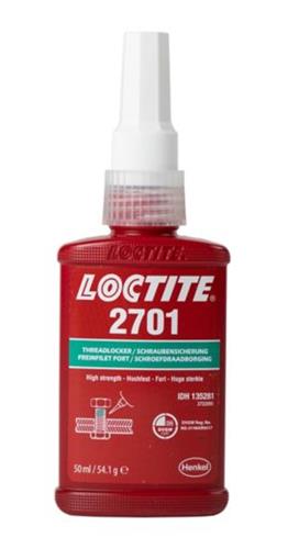 Loctite borgmiddel 2701 50ml (strong)