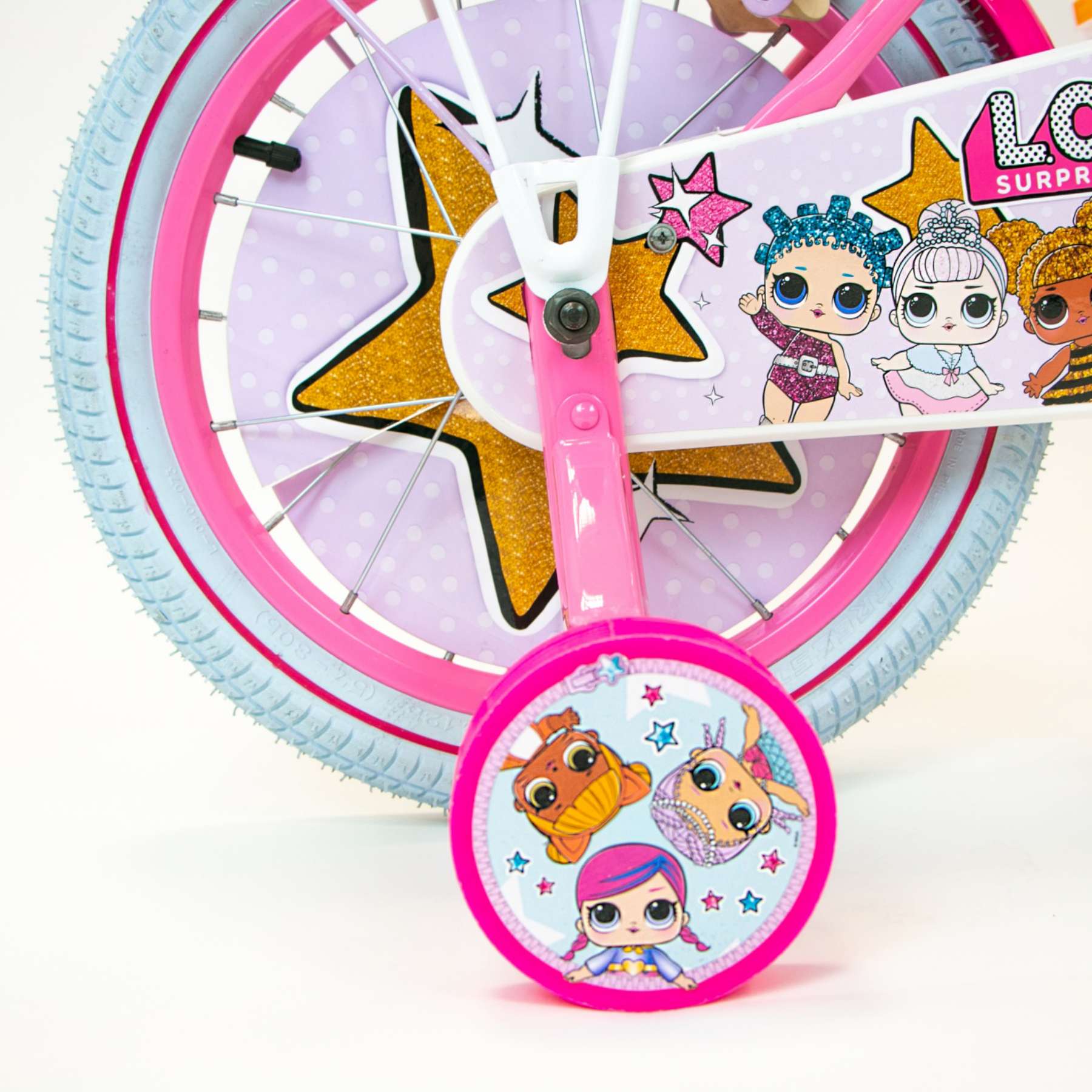 Volare poppen 16 inch kinderfiets met twee handremmen