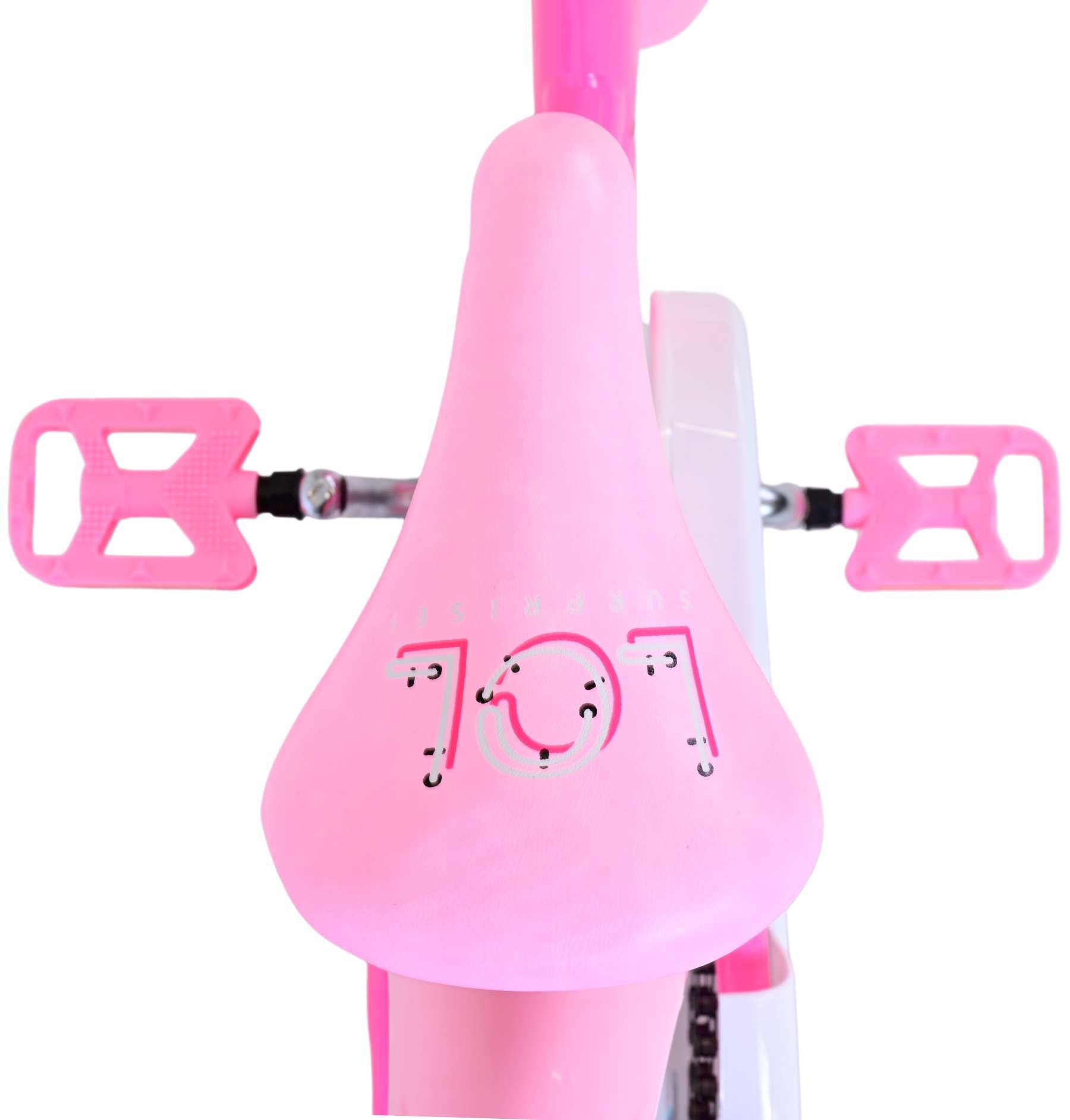 Lol verrassing kinderfiets - meisjes - 14 inch - roze