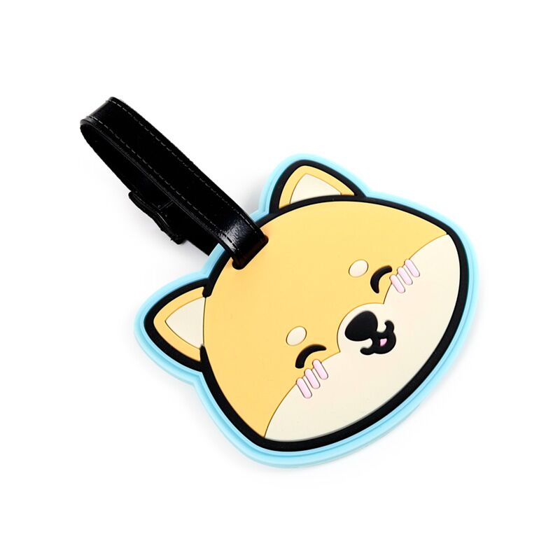 Adoramals shuggs de shiba inu pvc kofferlabel