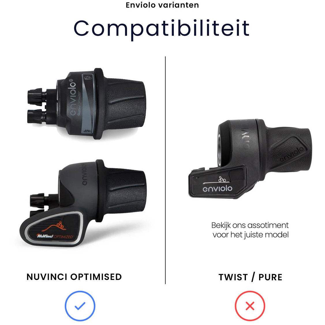 Outwet lux3d schakelpook voor enviolo nuvinci