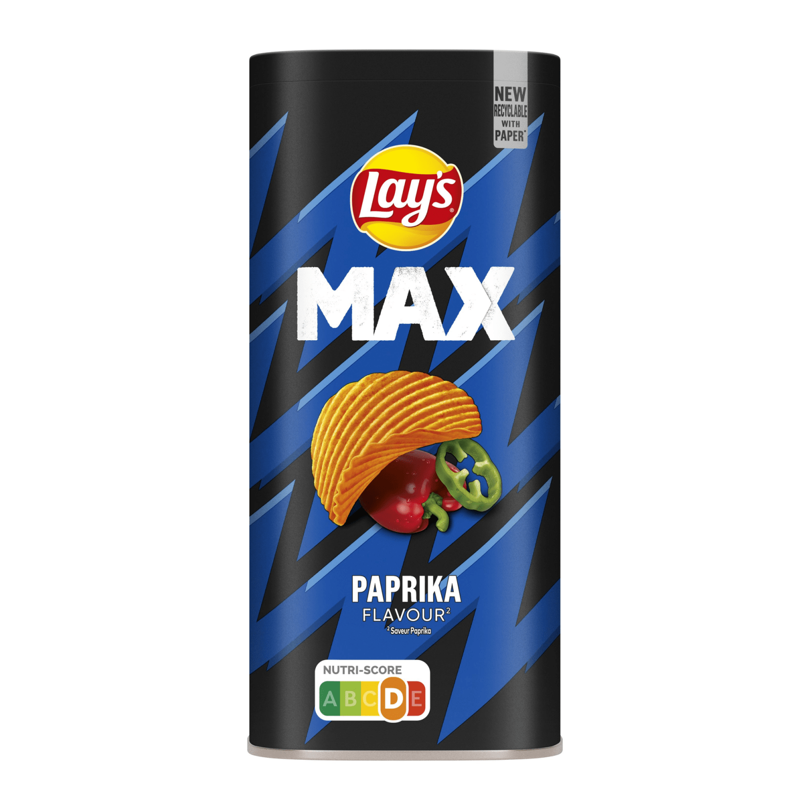 Lay's max paprika snack box - chips - 8 x 125 gram