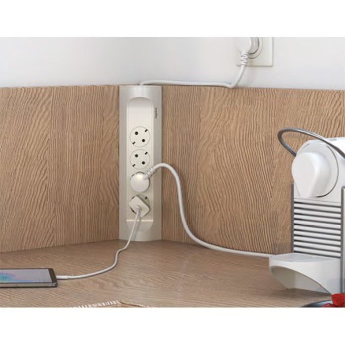 Legrand Legrand Meervoudige hoekcontactdoos