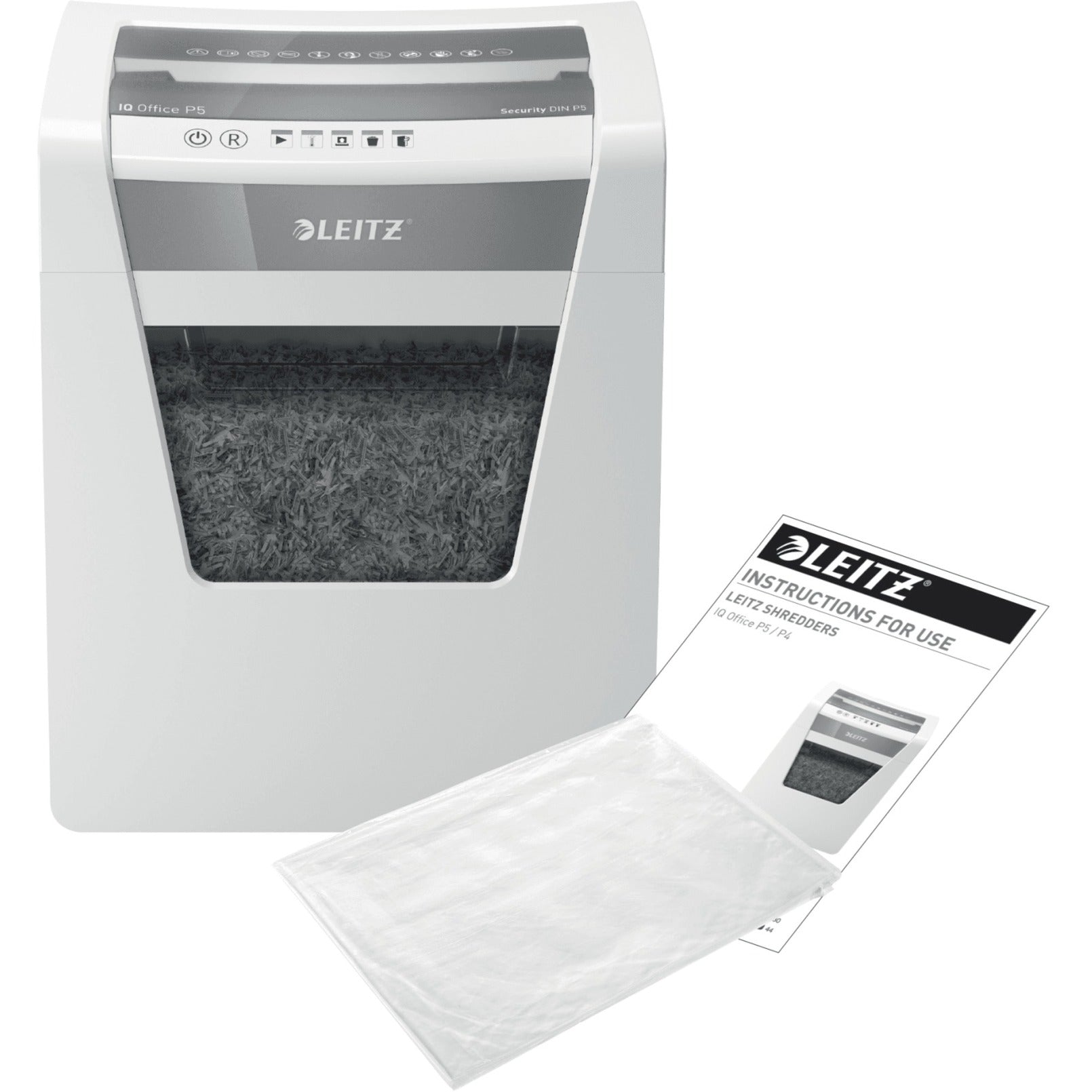 Leitz Leitz IQ Office Papiervernietiger P5