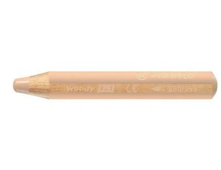 Stabilo woody potlood - 3 in 1 - licht roze
