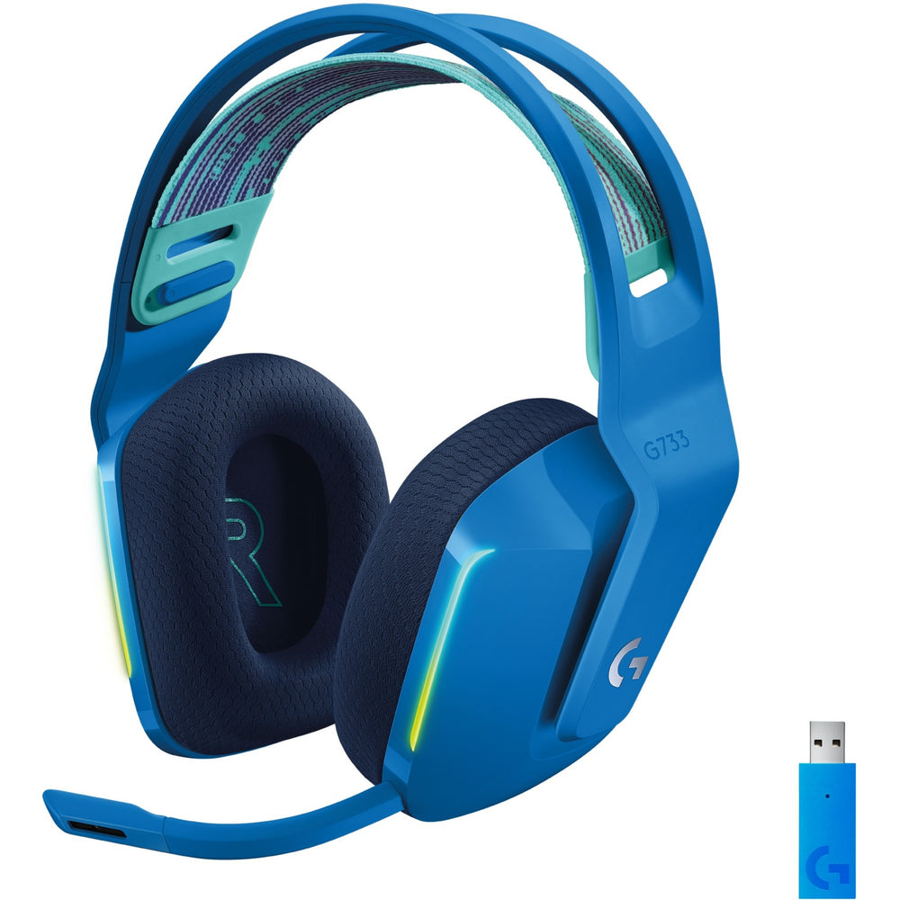 Logitech g733 lightspeed wireless rgb gaming headset