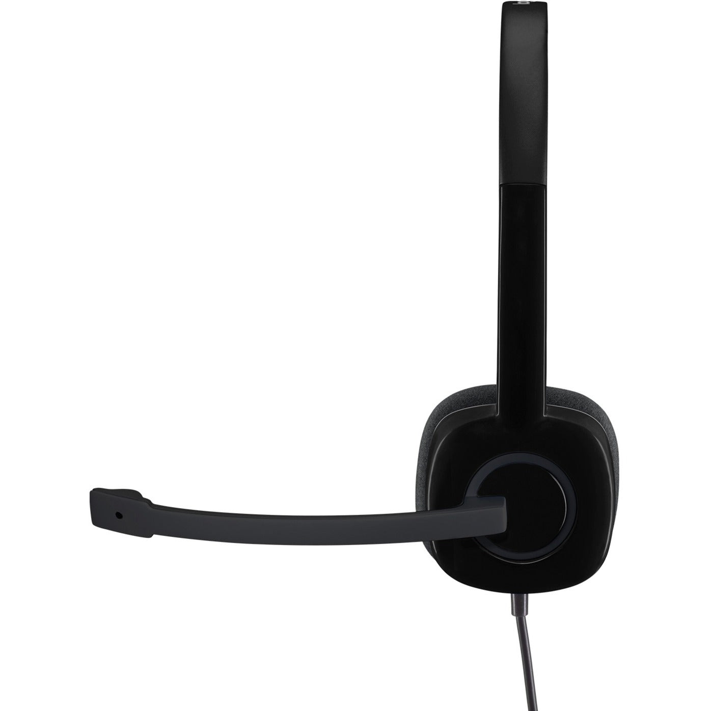 Logitech 981-000589 h151 stereoheadset, bedraad, callcenter, 20 - 20.000 Hz, headset, zwart