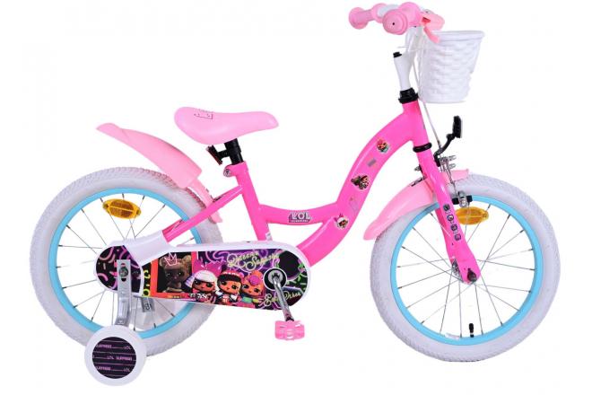 Volare poppen kinderfiets - meisjes - 16 inch - roze