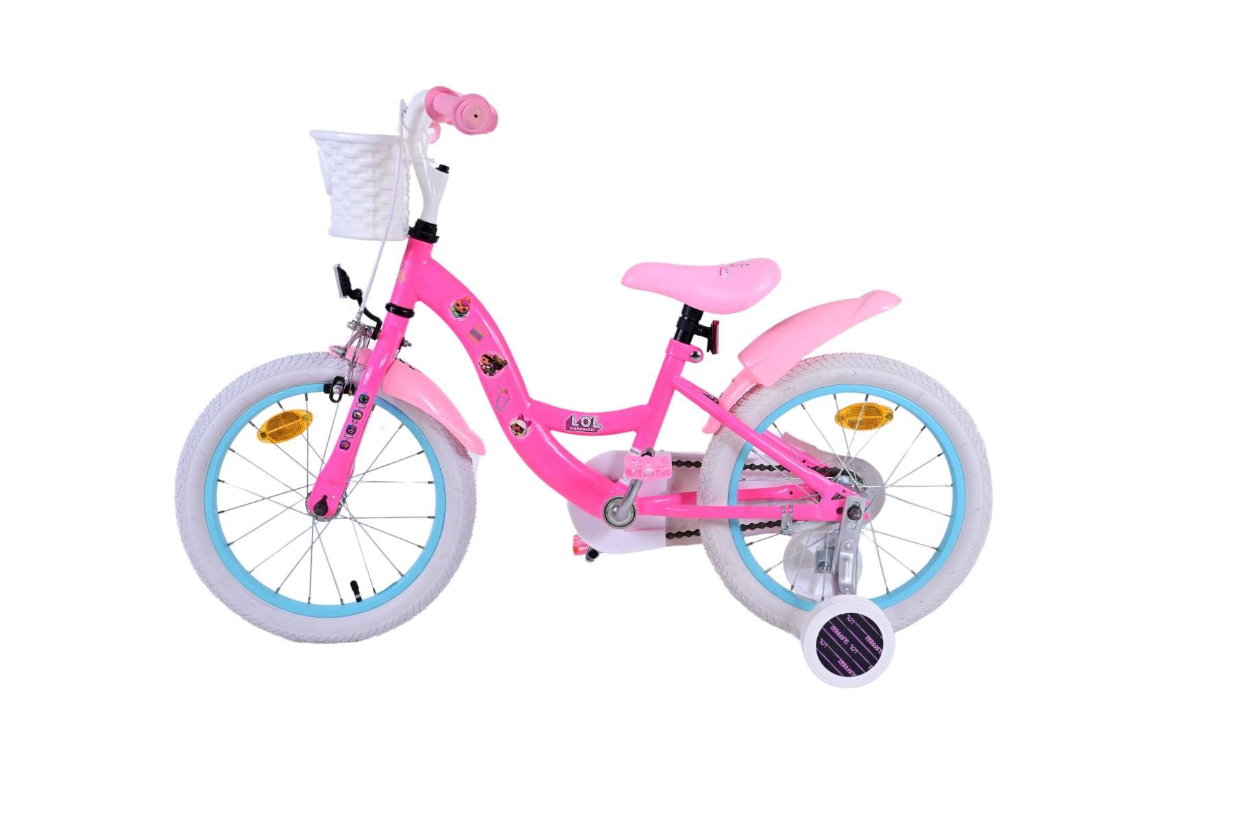Volare poppen kinderfiets - meisjes - 16 inch - roze