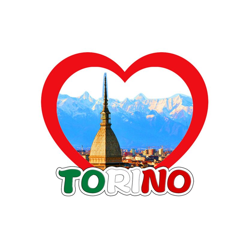 Torino mol 3d zee strand souvenirmagneet