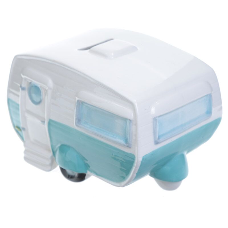 Nieuwe caravan keramiek spaarpot