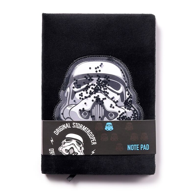 Het originele stormtrooper fluffig notitieboekje a5