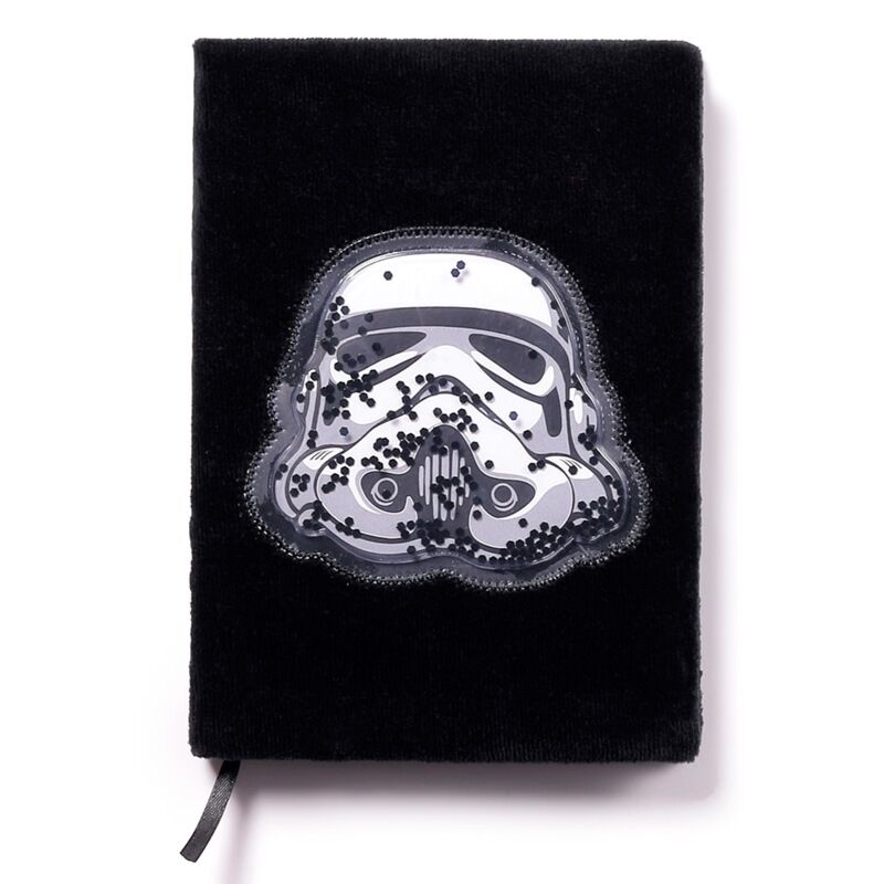 Het originele stormtrooper fluffig notitieboekje a5