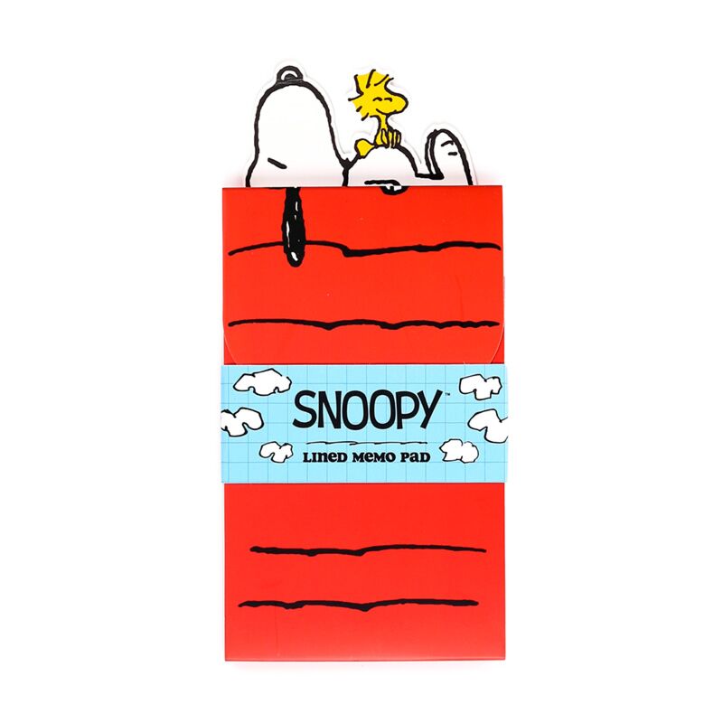 Union peanuts snoopy woodstock flip open memoblok