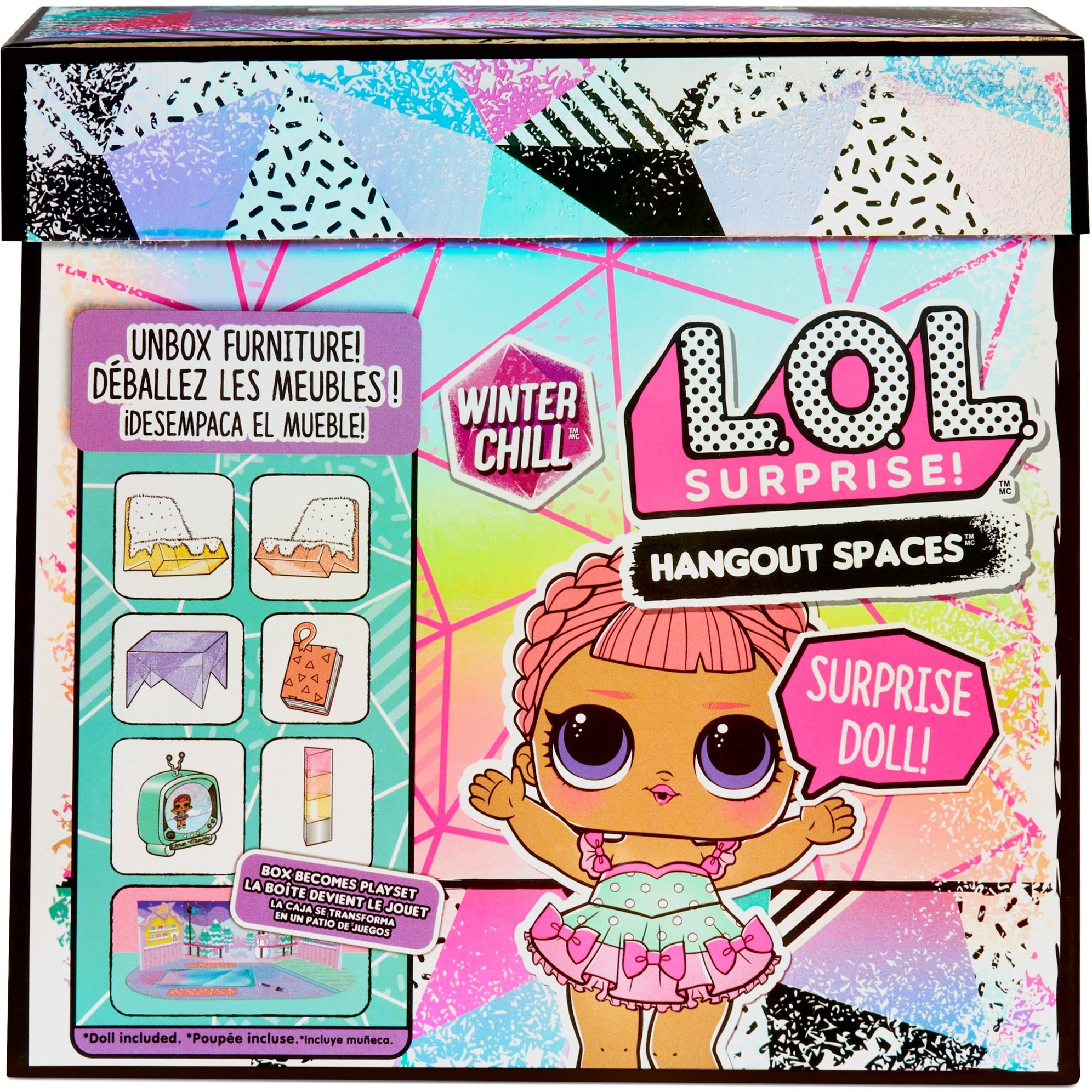 MGA Entertainment Verrassing! Winter Chill Hangout Spaces Sty