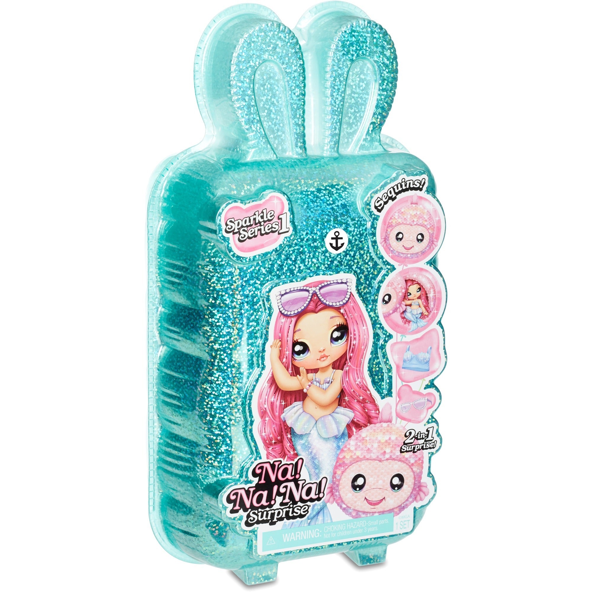 MGA Entertainment Na! Nee! Nee! Verrassing 2-in-1 Sparkle Series 1 Fashi