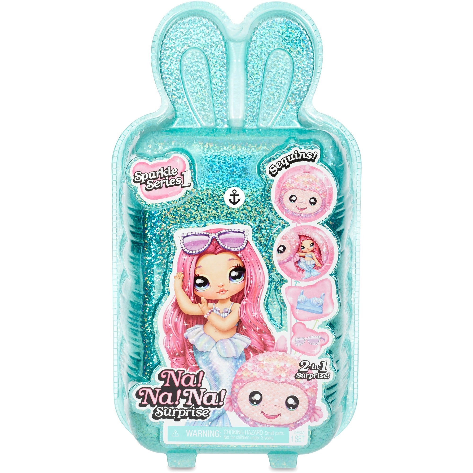 MGA Entertainment Na! Nee! Nee! Verrassing 2-in-1 Sparkle Series 1 Fashi