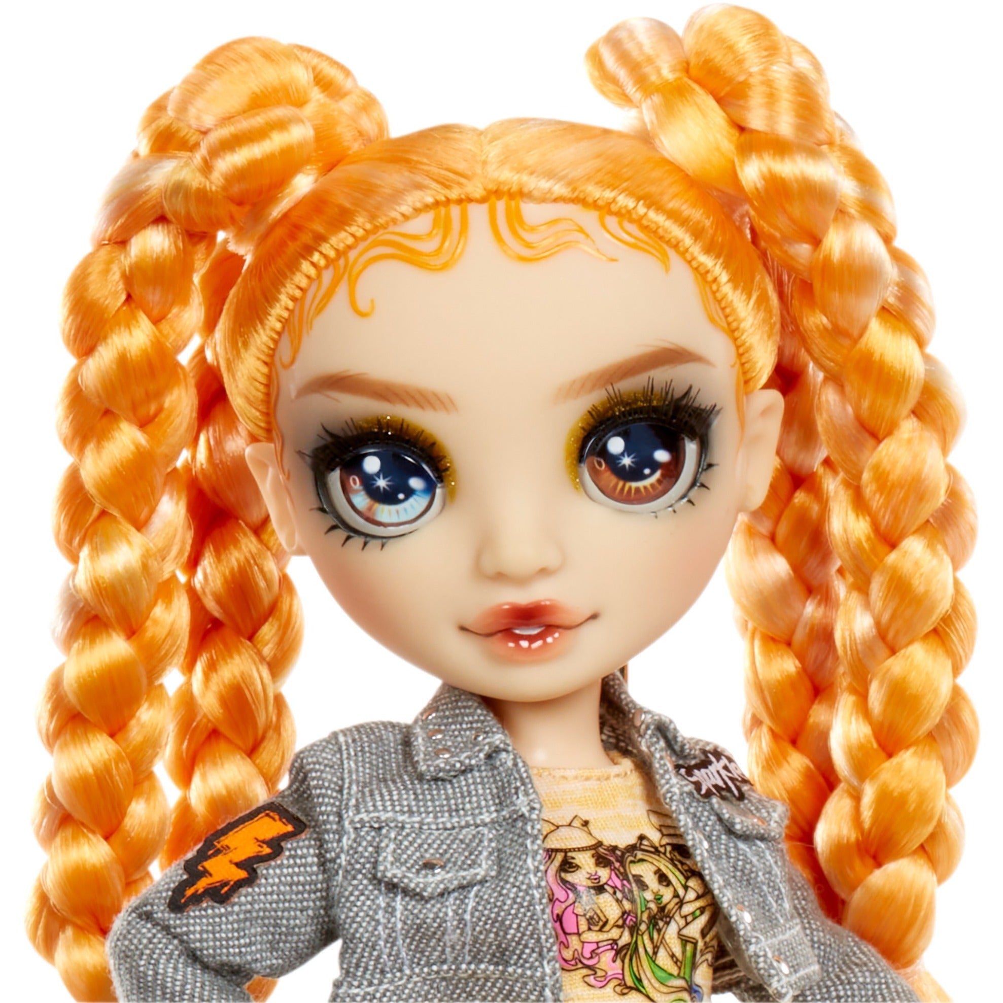 Regenboog hoge sprankeling en glans mode modepop - clementine