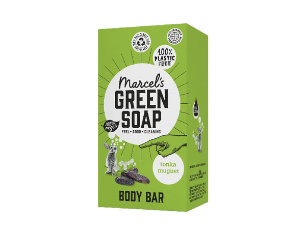 Marcels Green Soap Body Bar Tonka Muguet 150g
