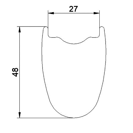 Selle monte grappa miche wielset graff aero 48 xdr tubeless