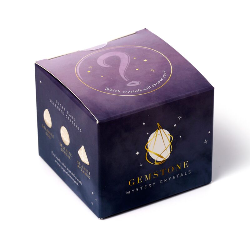 Gemstone mystery crystal surprise gift box