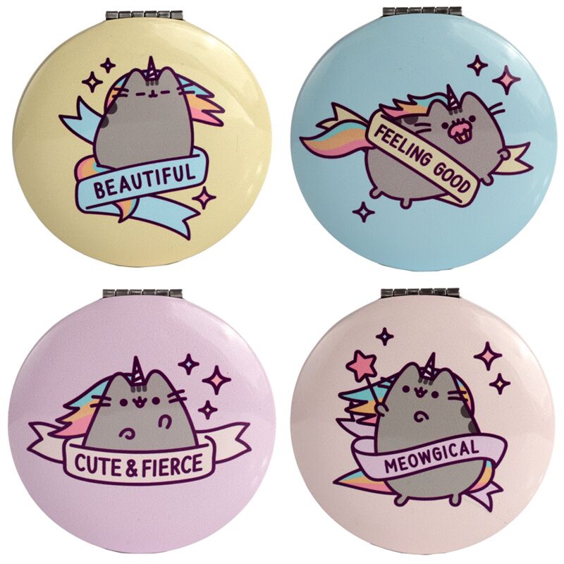 Union pusheen kat pusheenicorn make-up spiegeltje