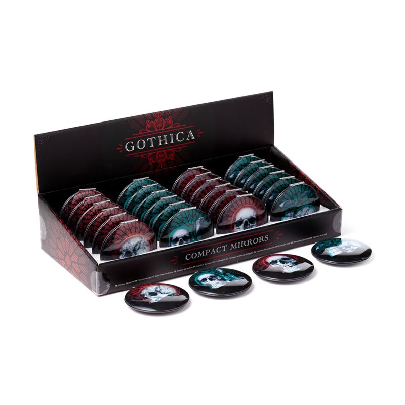 Gothica compact make-up spiegeltje