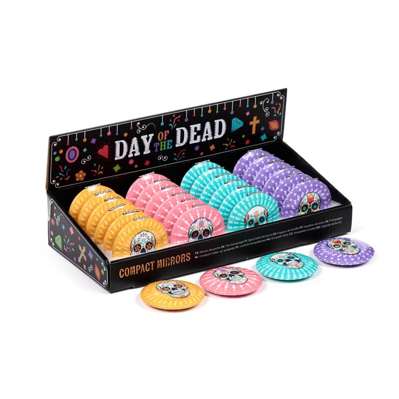 Dia de los muertos compact make up spiegeltje