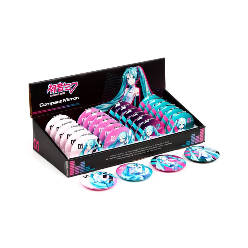 Hatsune miku compact make-up spiegeltje