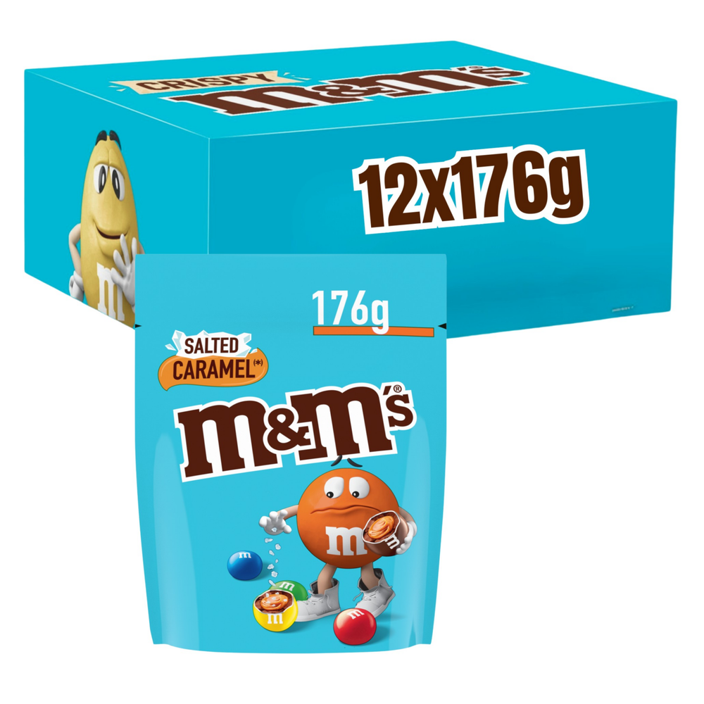 M m's salted caramel zak (12x 176gr)