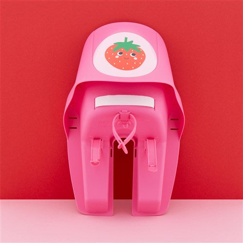 Qibbel widek poppenzitje explorer happy aardbei roze