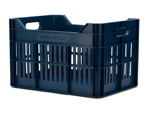 Urbanproof krat click 30l rpet donkerblauw