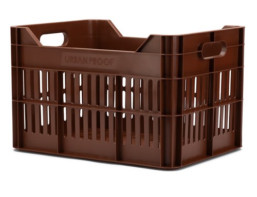 Urbanproof krat click 30l rpet donkerbruin