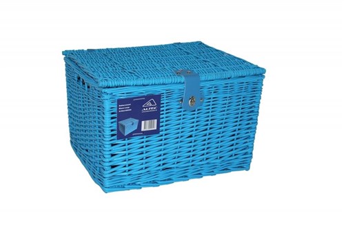 Bakkersmand blauw large 49x41x32 met deksel 300569