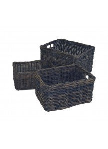 Dr Rieten v-carrier basket 40x30x20 pitch black