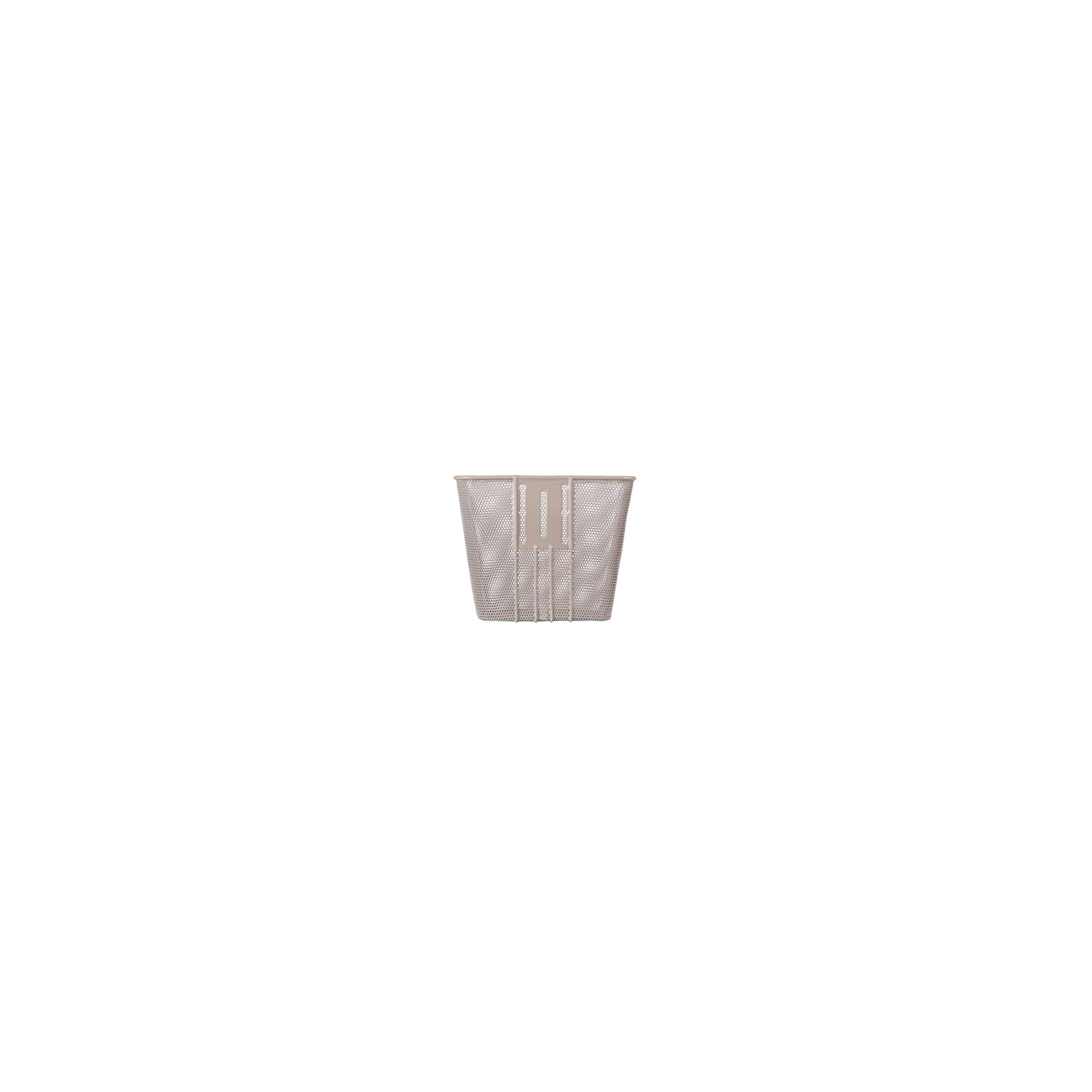 Basil b.v. basil mand bilbao met houder vaste montage metallic