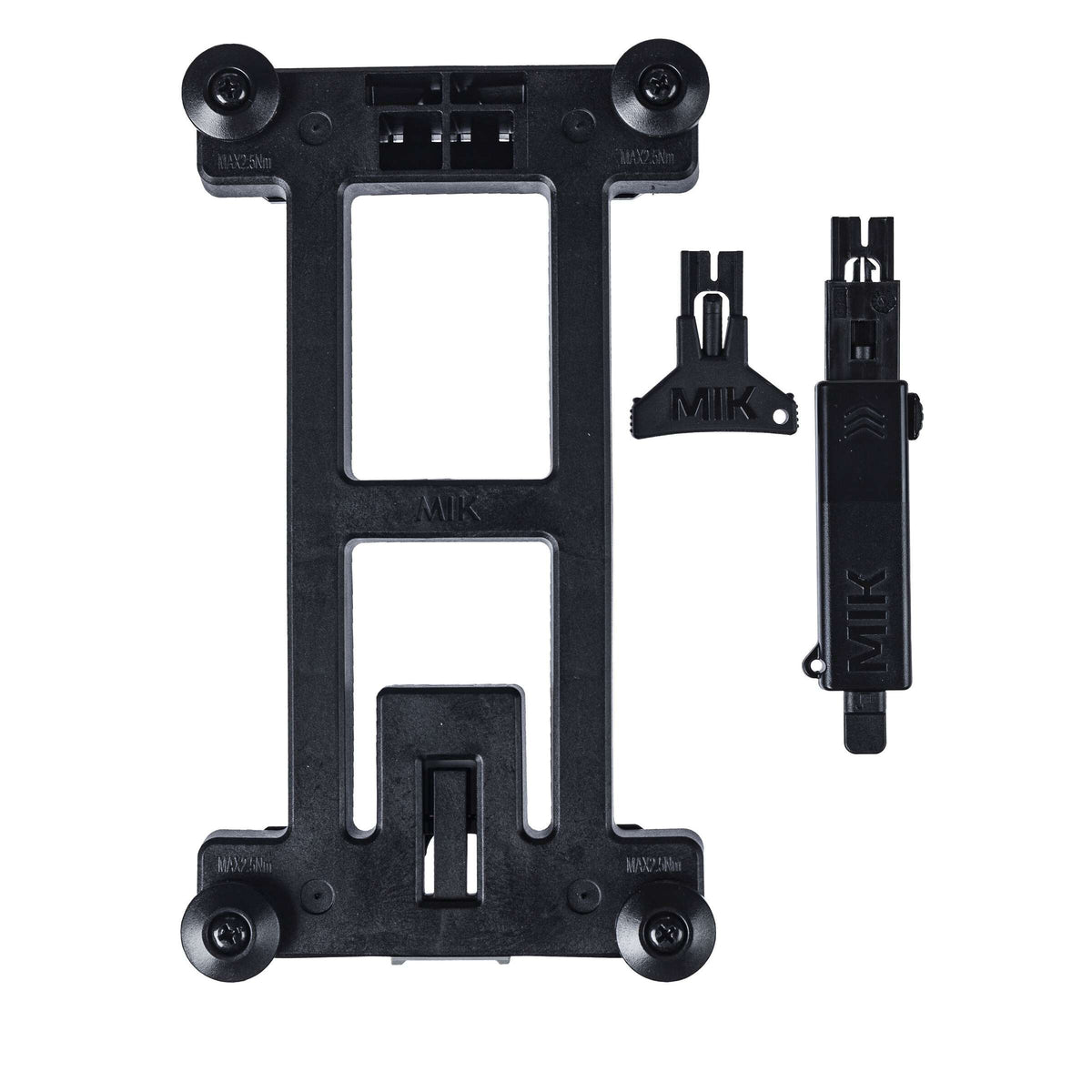 Basil mik adapter plate tas adapterplaat zwart 70171 70173