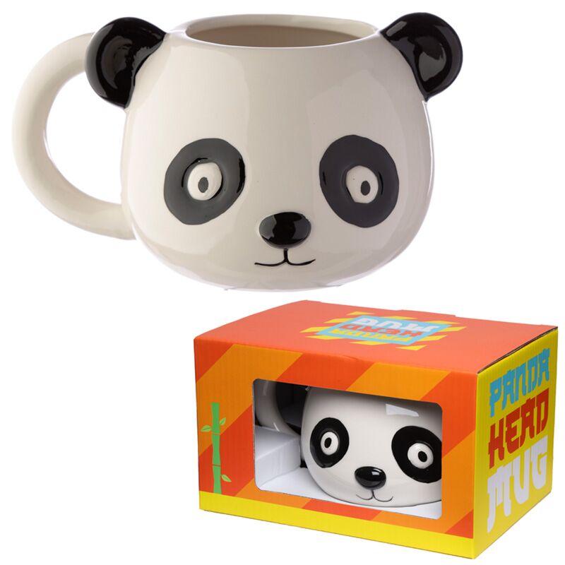 Adoramals panda gevormde keramische mok