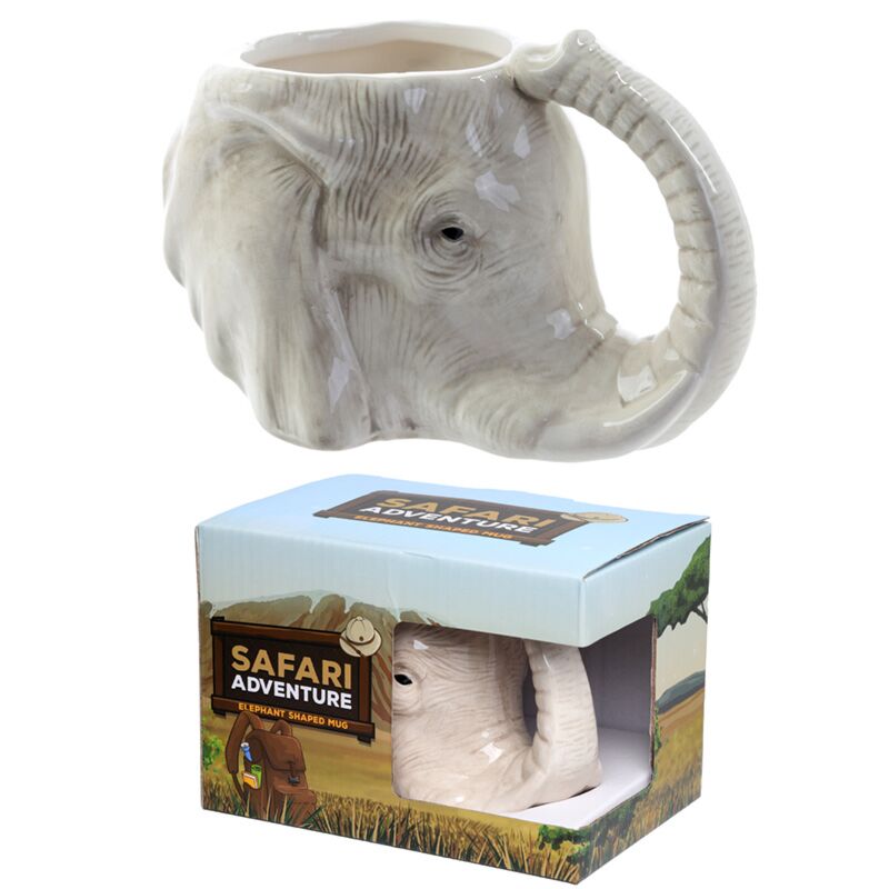 Olifant gevormde keramiekmok