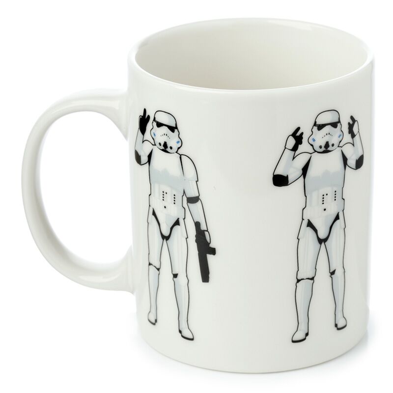 De originele stormtrooper met porseleinen mok
